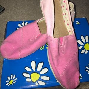 Ombré pink TOMS
